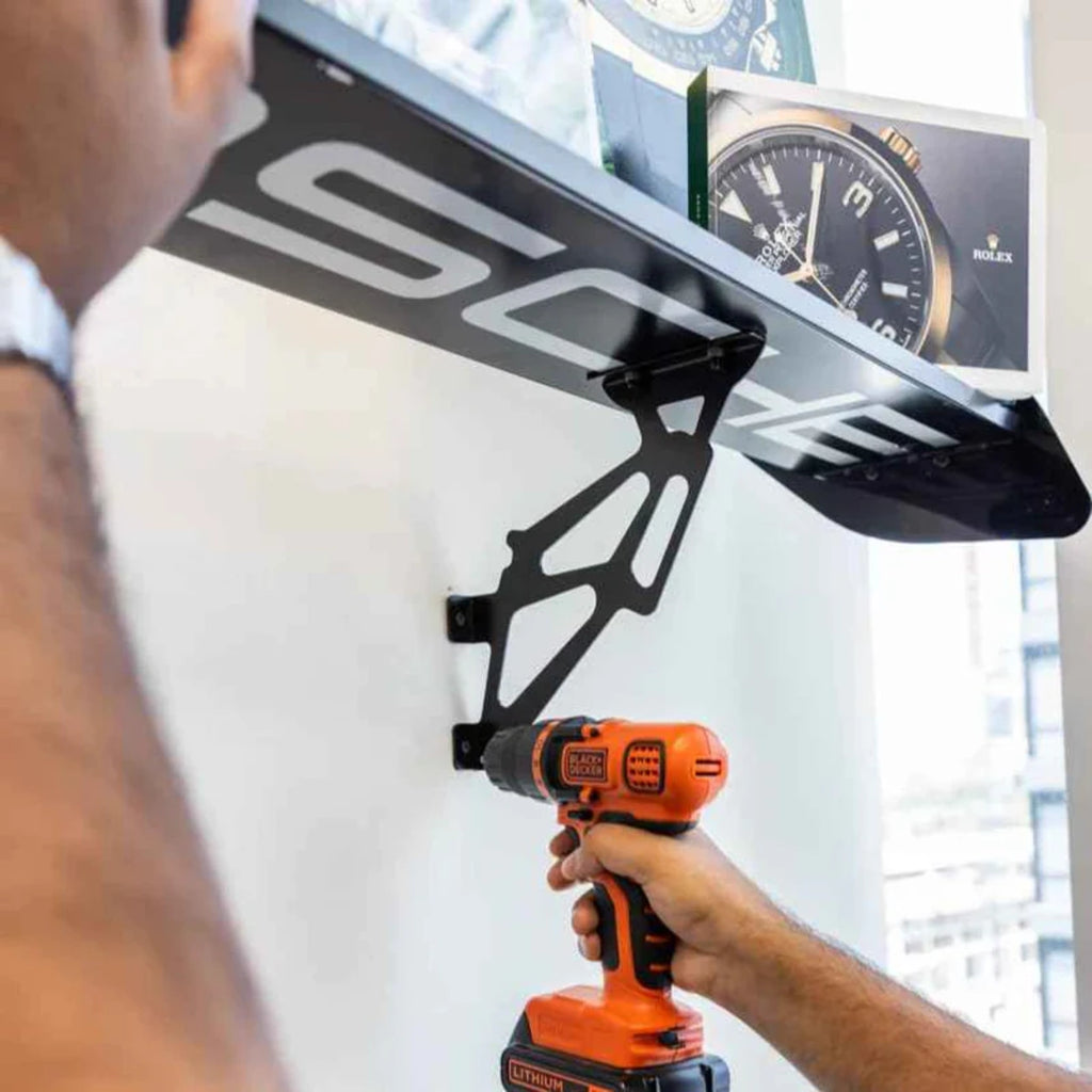 Porsche GT4 RS Inspired Spoiler Wall Shelf
