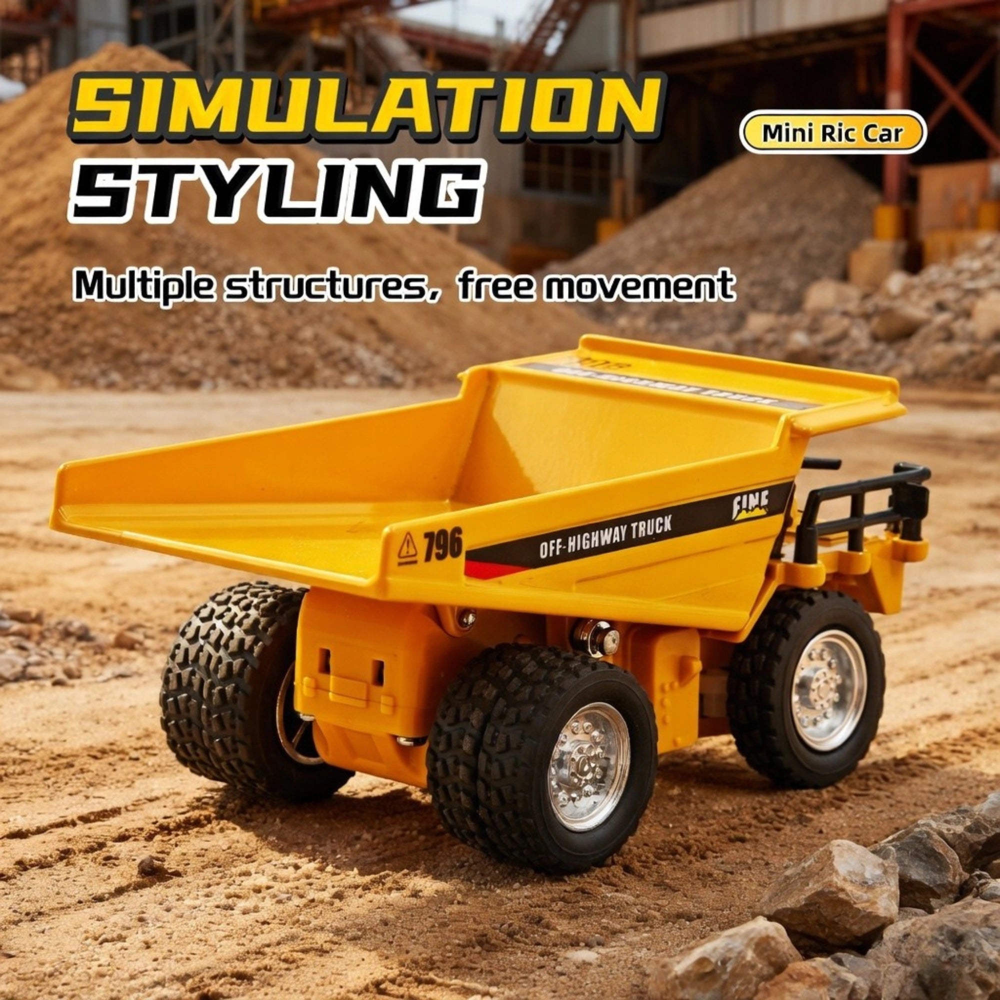 Remote Control Construction Vehicle