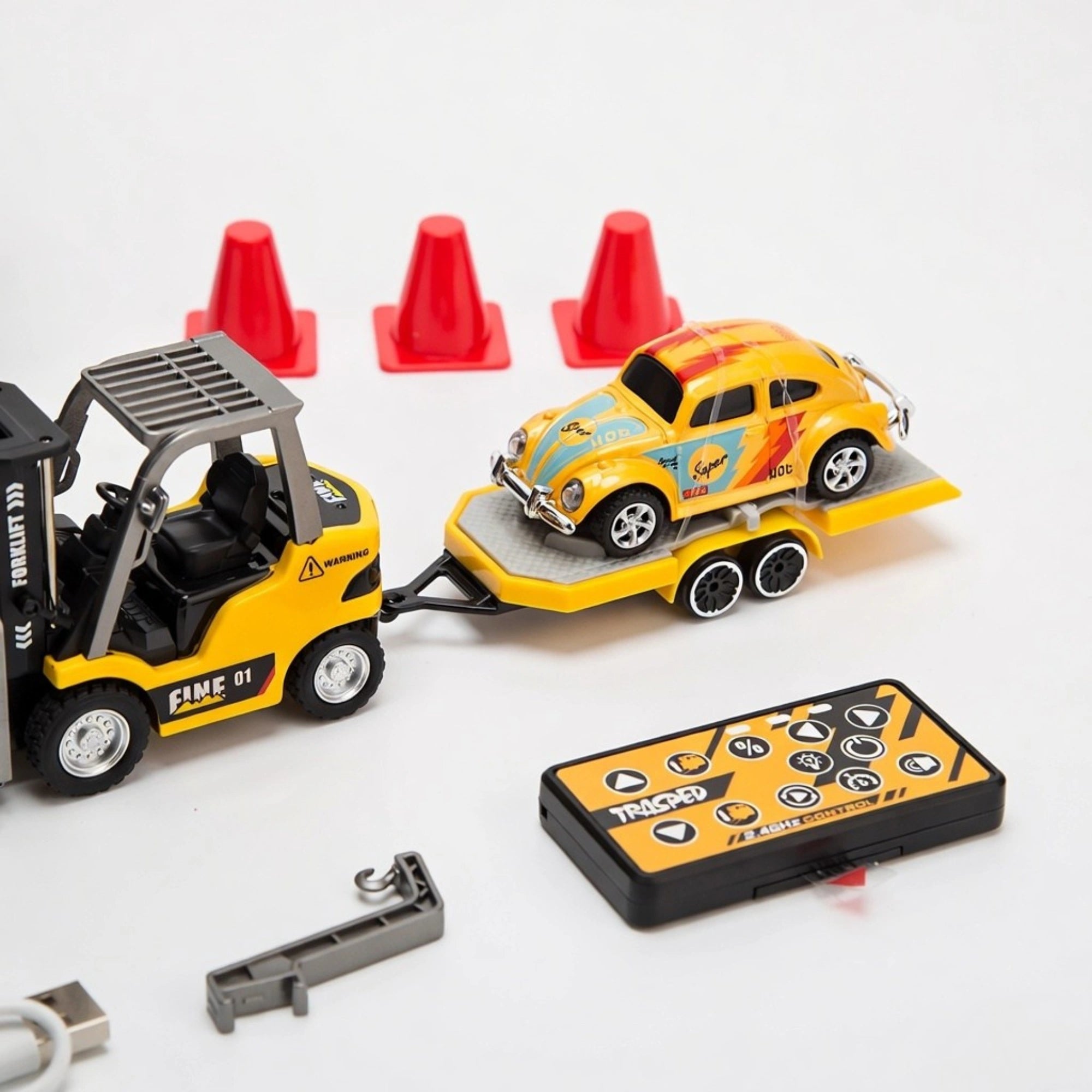 Mini Alloy Remote Control Forklift Truck