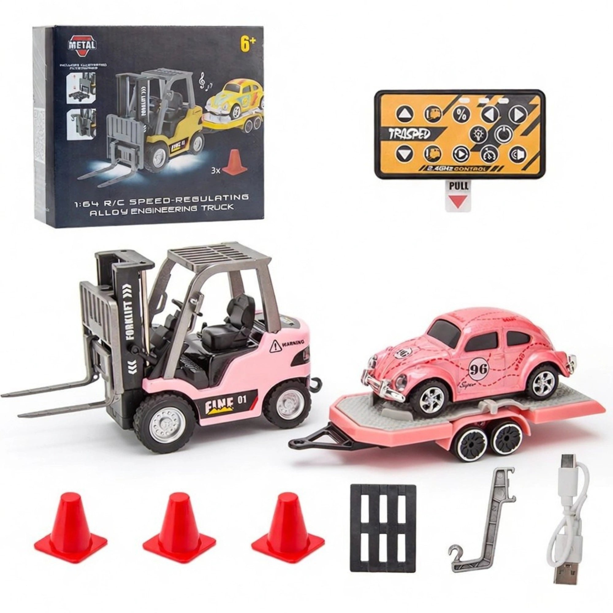 Mini Alloy Remote Control Forklift Truck